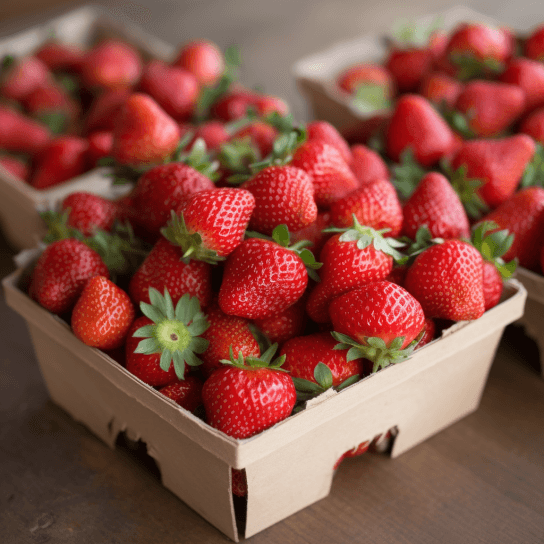 10 Chandler Strawberry Live Plants - Bare Root - June Bearing - Indoor/Outdoor - The Nursery Center