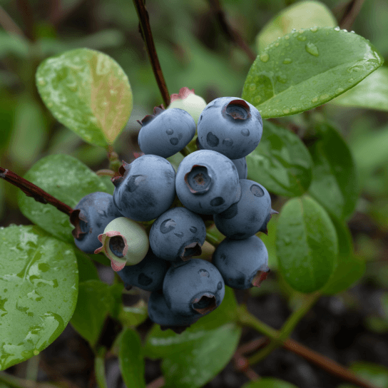 Bluejay Northern Highbush Blueberry Bush - 18-24" Tall - 3 Year Old Live Plant - The Nursery Center